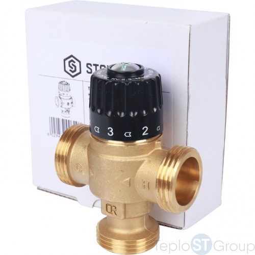 Термостатический смесительный клапан для систем отопления и ГВС 1" НР 30-65°С KV 2,3 - STOUT фото 7