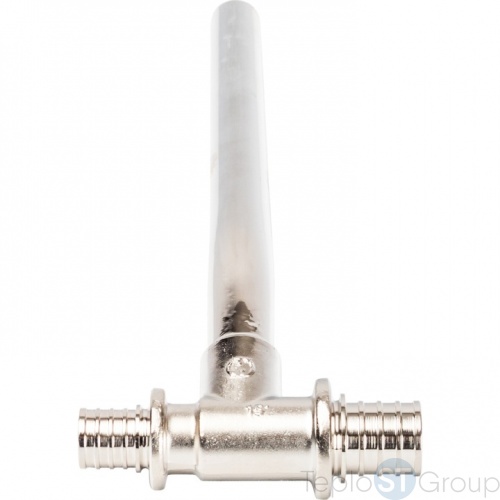 Трубка для подкл-я радиатора, Т-образная 20/15/16 для труб из сшитого полиэтилена аксиальный - STOUT фото 3